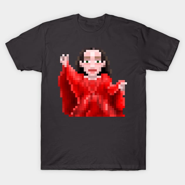 16-Bits Madame Blanc T-Shirt by badpun